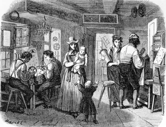 Horlogers de la Forêt-Noire, illustration de 